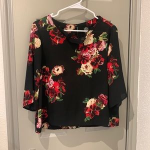 Flow-y floral Blouse
